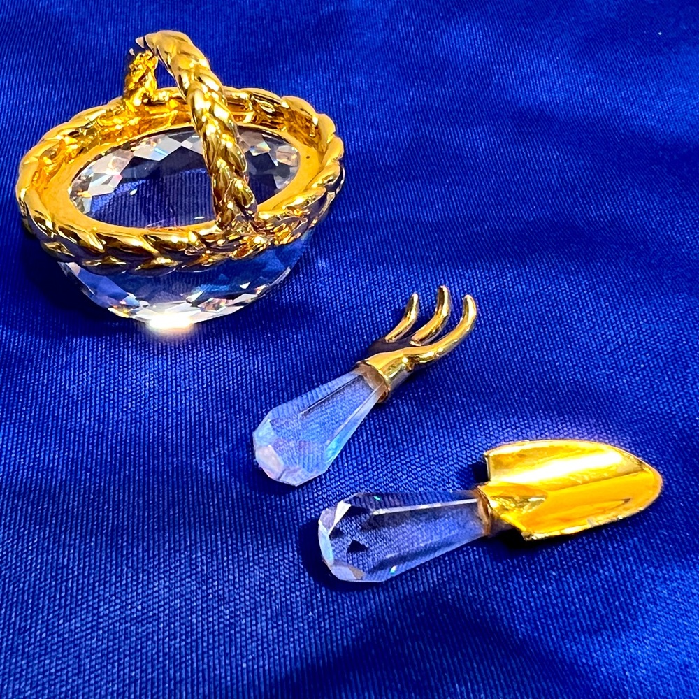 Swarovski basket set
